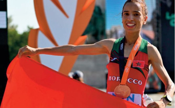 Mondiaux d'athlétisme:La Marocaine Fatima Ezzahra Gardadi dans l'histoire