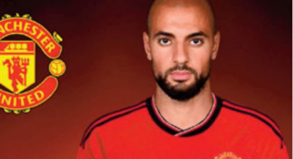 Sofyan Amrabat, premier international marocain à porter les couleurs de Manchester United