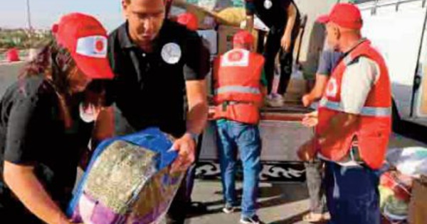 Les habitants de Fès solidaires avec les sinistrés