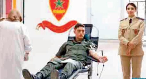 Les Forces Auxiliaires à Marrakech se mobilisent pour renflouer les stocks de sang