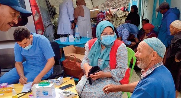 Une caravane médicale pluridisciplinaire à la rescousse des blessés à Tlat N'Yacoub