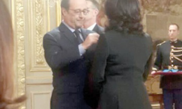 ​Nawal El Moutawakel faite Chevalier de la Légion d’Honneur