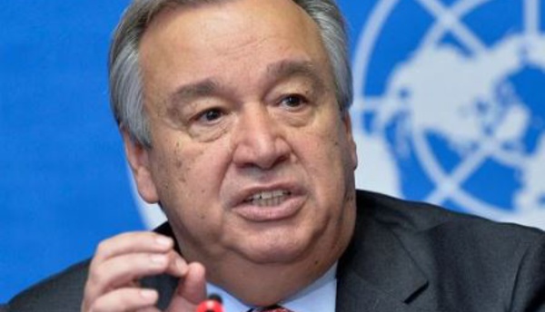 António Guterres : La solution à deux Etats, seul fondement réaliste de la paix au Moyen-Orient