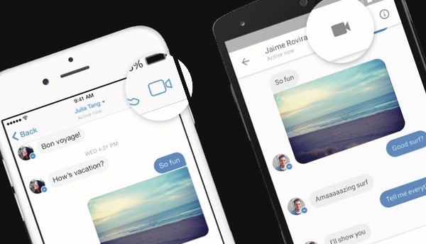 ​Facebook Messenger  intègre les appels vidéo  pour concurrencer Skype