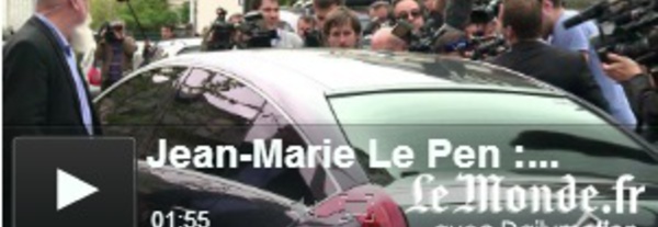 Jean-Marie Le Pen : « J’ai été désavoué »  