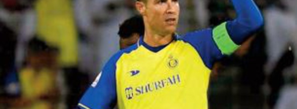 Ronaldo, le sportif le mieux payé en 2023