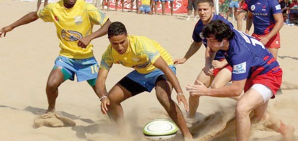 ​Tournoi international de beach rugby à Agadir