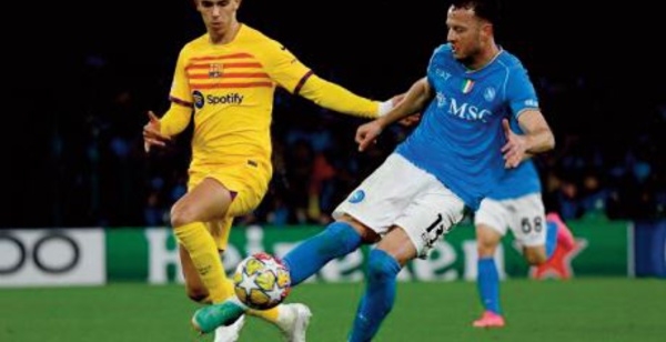Naples accroche le Barça et garde des raisons d’espérer