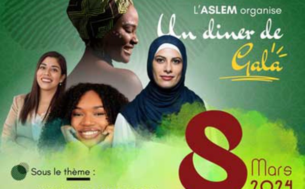 L’ASLEM organise un dîner de gala en l’honneur de la femme à Rabat