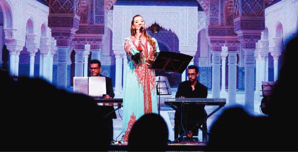 La voix sublime de Sabah Zidani illumine le Palais Bahia à Marrakech