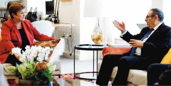 L'ambassadeur de SM le Roi à Washington reçu par la directrice générale du FMI