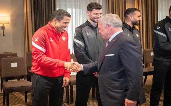 Ammouta et ses joueurs décorés de la Médaille du Jubilé d'Argent