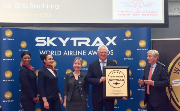 ​RAM reçoit le label 4 étoiles de Skytrax
