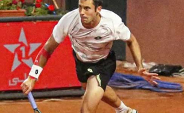 Elimination du Serbe Laslo Djere, tête de série numéro 1 du tournoi