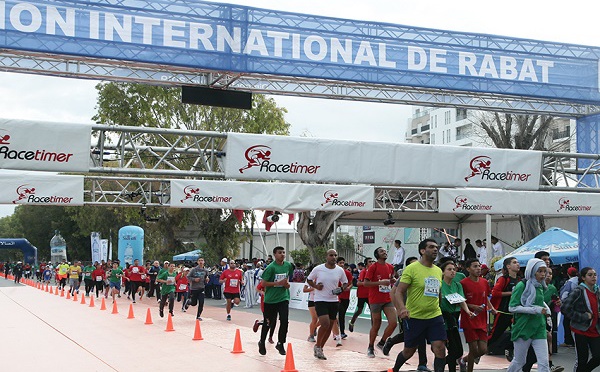 Une pléiade d’athlètes au 7ème Marathon international de Rabat