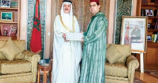 M. Bourita reçoit l'ambassadeur de Bahreïn, porteur d'un message écrit à SM le Roi du Souverain bahreïni