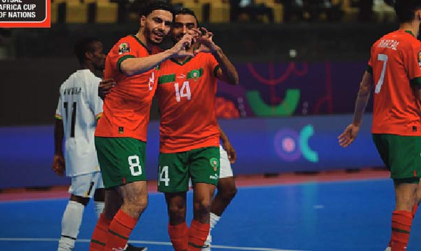 Le Maroc domine le Ghana