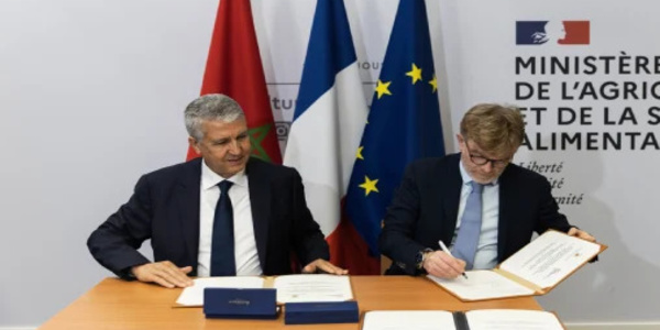 Maroc-France : Signature d'une feuille de route de partenariat dans les domaines agricole et forestier