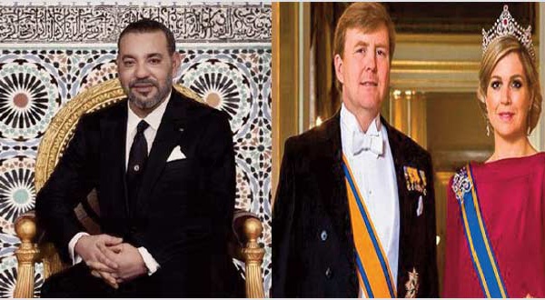 SM le Roi félicite les Souverains des Pays-Bas à l’occasion de la fête nationale de leur pays