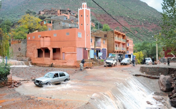 Averses orageuses à Marrakech et ses environs