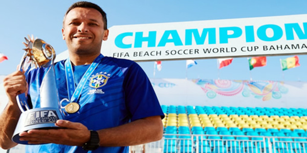 Gilberto Da Costa de Souza nouvel entraîneur de la sélection marocaine de beach soccer