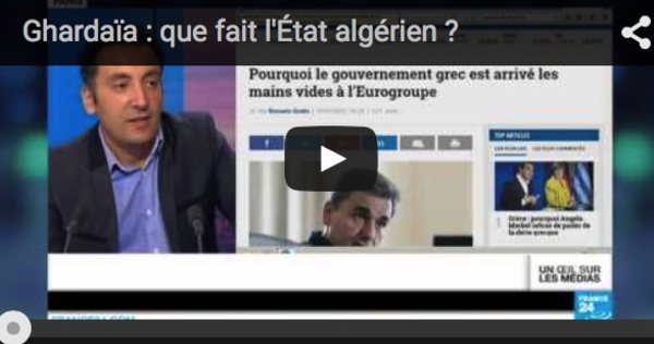 Ghardaïa : que fait l'Etat algérien?