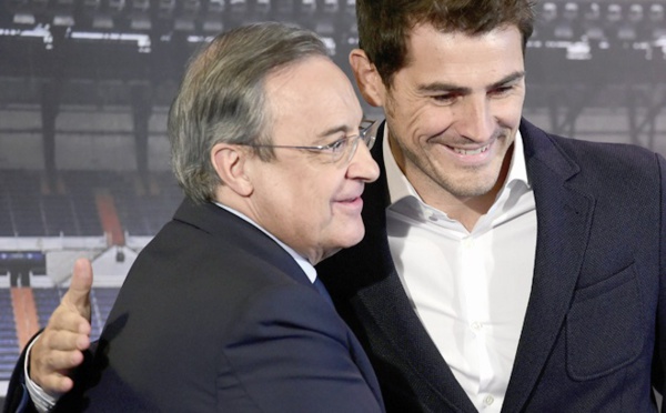 Le président du Real Madrid dément avoir poussé Casillas au départ