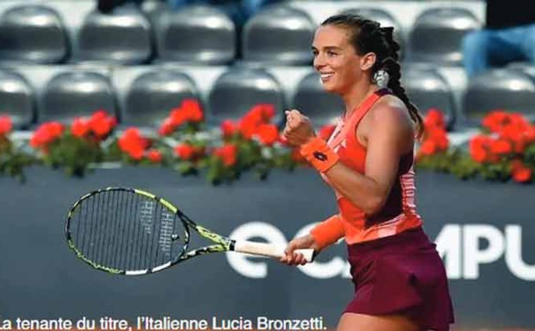 Tableau relevé au 22ème GP SAR la Princesse Lalla Meryem de tennis