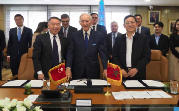 Signature d’accords pour l’installation de deux projets chinois à la Cité Mohammed VI Tanger Tech