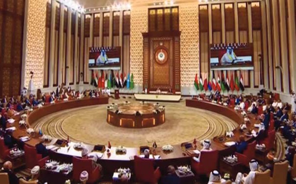 La Déclaration du Bahreïn appelle au déploiement de forces internationales de maintien de la paix, relevant des Nations unies, dans les territoires palestiniens occupés