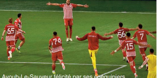 L'Olympiakos sacré grâce à un but décisif d'El Kaabi