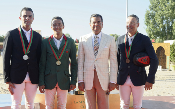 Ali Al Ahrach remporte le GP S.M le Roi  Mohammed VI de saut d'obstacles