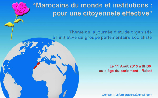 "Marocains du monde et institutions pour une citoyenneté effective"