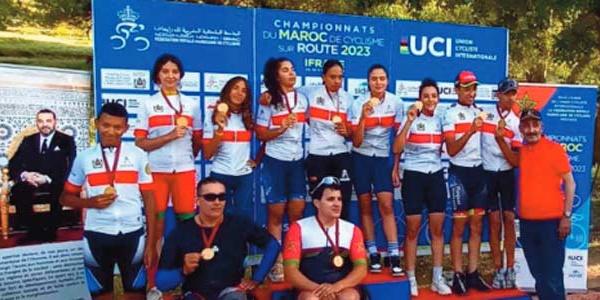 Les championnats du Maroc de cyclisme sur route à Ifrane