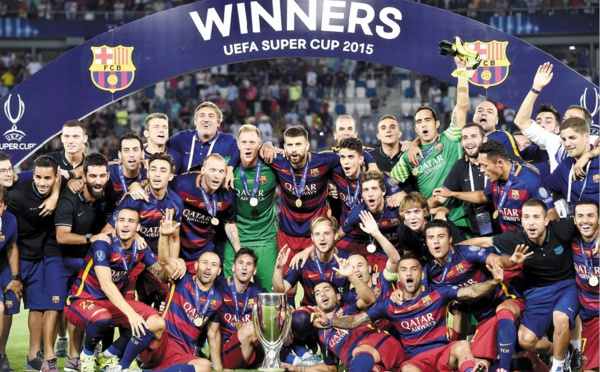 A l’arrachée le Barça s’offre la Supercoupe d'Europe