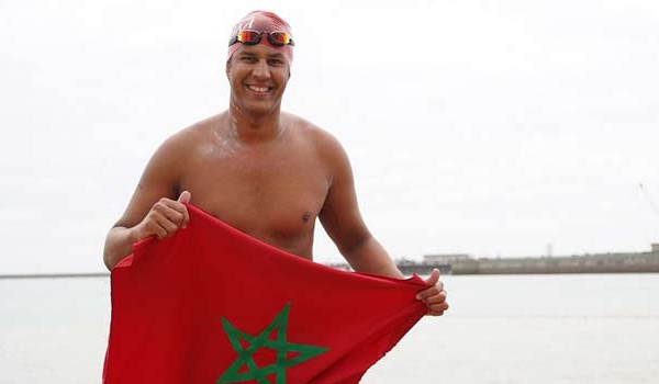Hassan Baraka, premier Marocain à traverser la Manche à la nage