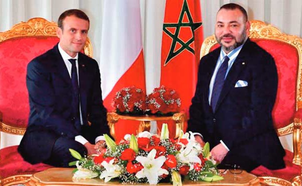 SM le Roi adresse un message au Président de la République Française, Son Excellence M. Emmanuel Macron