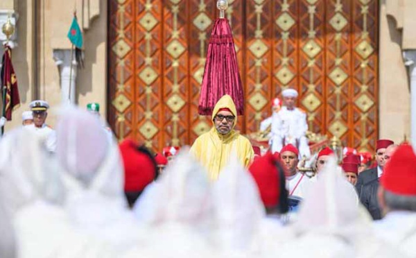 Fête du Trône SM le Roi, Amir Al-Mouminine, préside à Tétouan la cérémonie d'allégeance