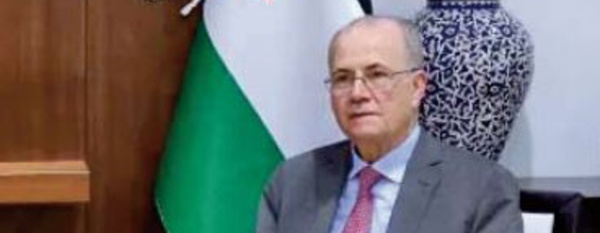 Le Premier ministre palestinien exprime ses remerciements et sa gratitude à Sa Majesté le Roi pour Ses efforts soutenus en faveur de la cause palestinienne