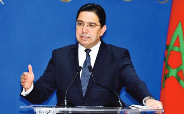 Nasser Bourita : SM le Roi a défini dans le Discours du Trône les paramètres de la position du Maroc sur la question du Moyen-Orient et la situation à Gaza