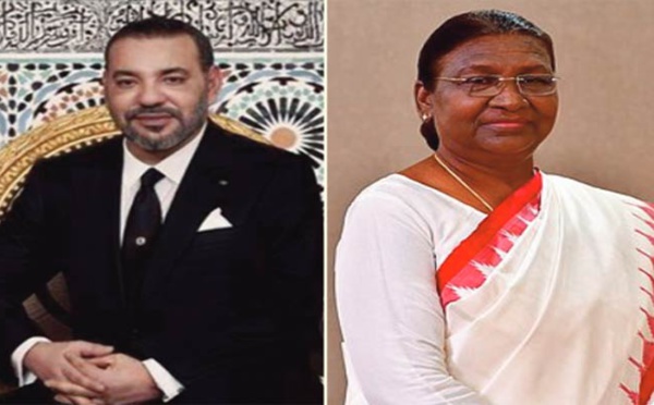 SM le Roi félicite la présidente de la République de l’Inde à l’occasion de la fête nationale de son pays