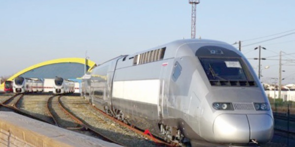 Arrivée du 2ème train à grande vitesse