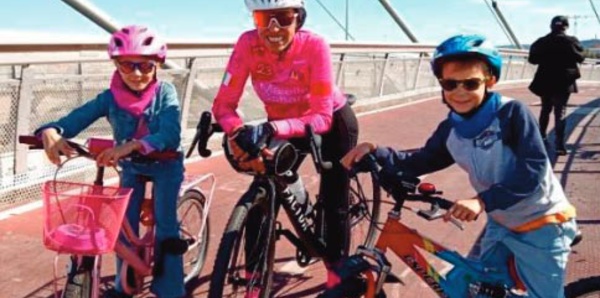 Le challenge de la cycliste maroco-italienne Latifa Benharara