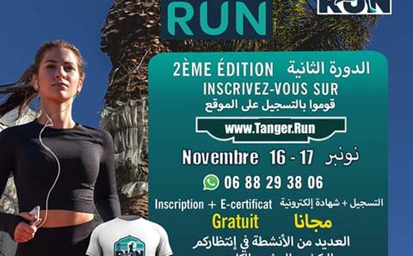Deuxième édition de "TangerRun"