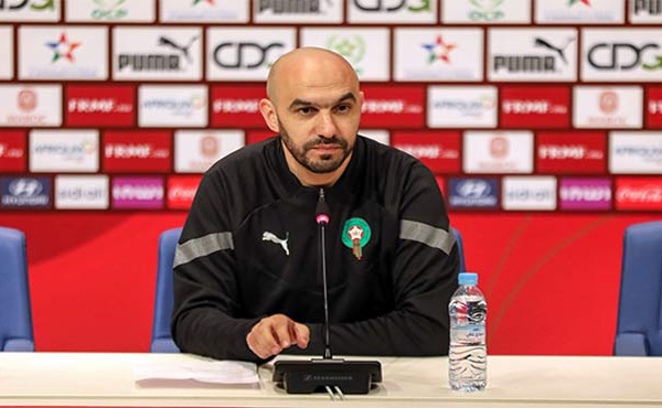 Walid Regragui : La concurrence est rude pour aspirer à faire partie de l’équipe nationale