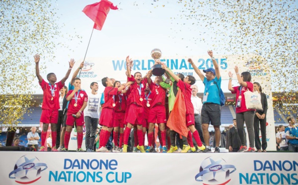 Consécration de l’équipe du Maroc à la Danone Nations Cup