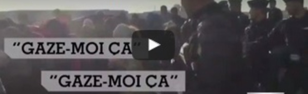 "Gaze-moi ça" - A Calais, les CRS utilisent beaucoup le gaz lacrymogène face aux migrants