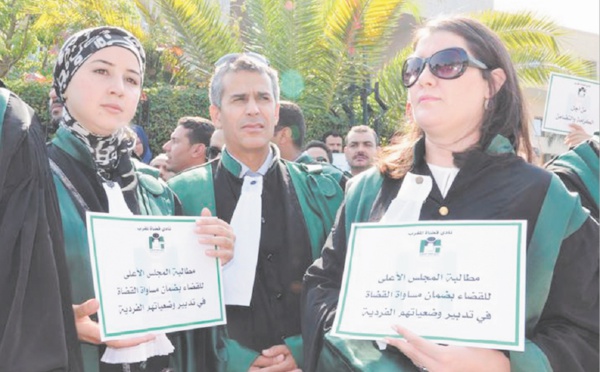 Les magistrats font corps contre les projets de lois organiques de Ramid