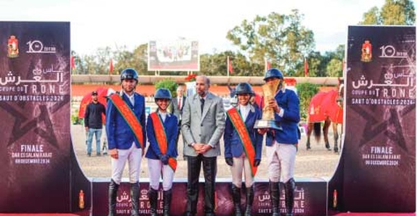 Coupe du Trône de saut d'obstacles : Le Club équestre Oued Ykem remporte la 10ème édition