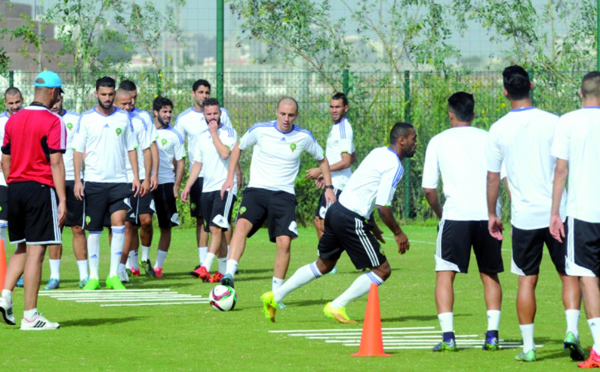 Début du stage de concentration du Onze national à Agadir